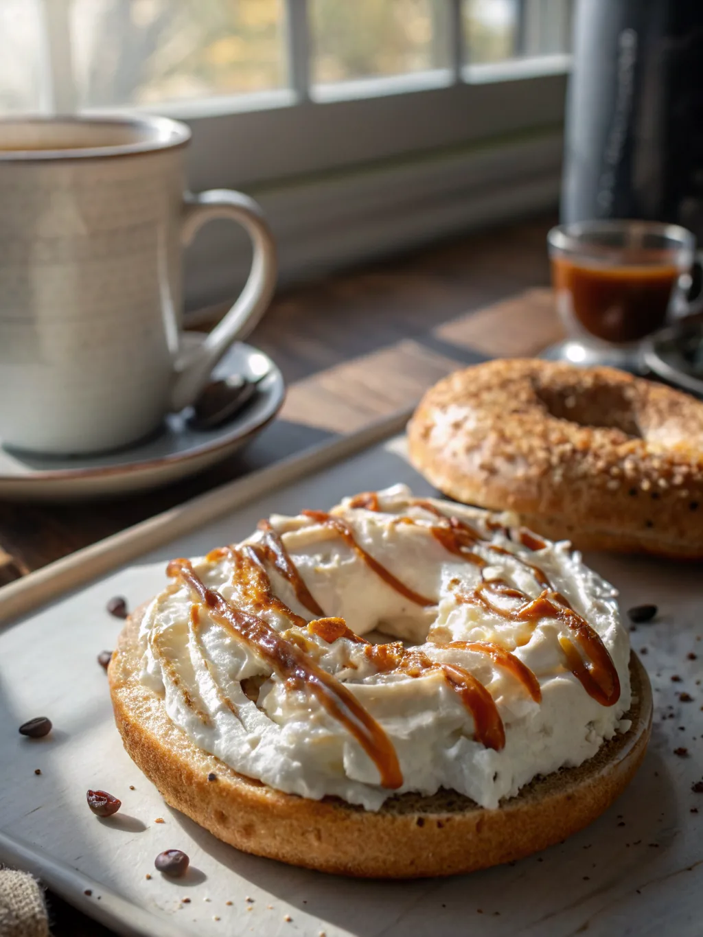 3-Ingredient Maple Cinnamon Cream Cheese Spread (Better Than Starbucks)
