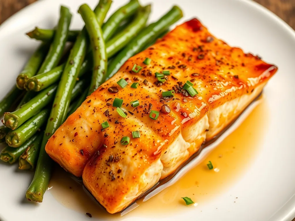 Air Fryer Honey Garlic Salmon