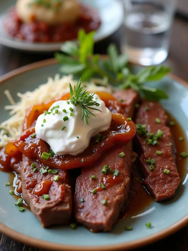 Ankara Inkaya Kebab with Yogurt and Sumac Onions