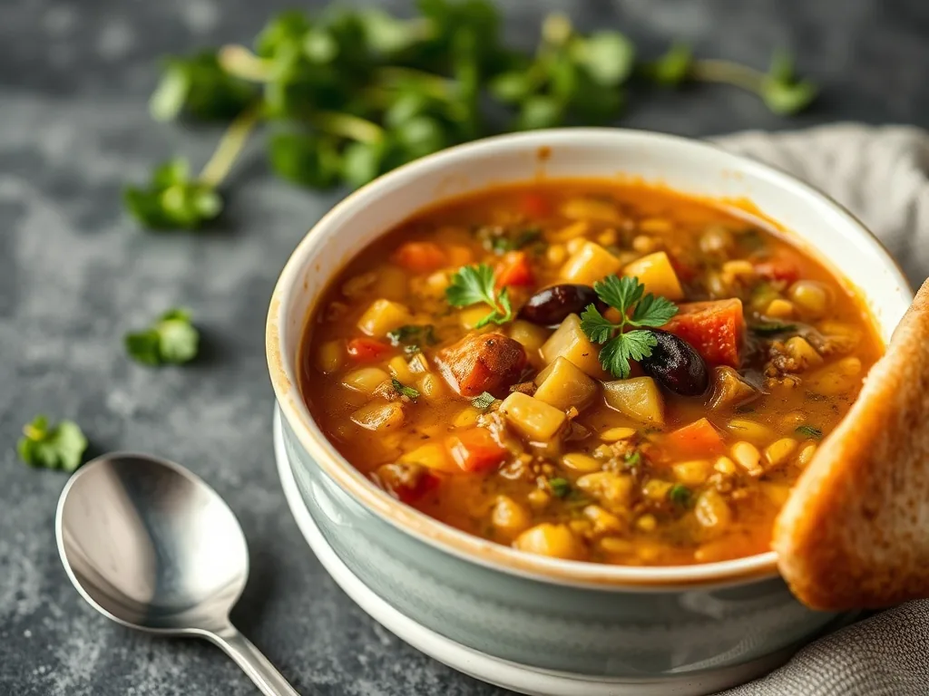 Budget One Pot Lentil Soup