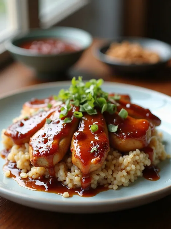 Chicken Teriyaki Donburi with Homemade Teriyaki Sauce