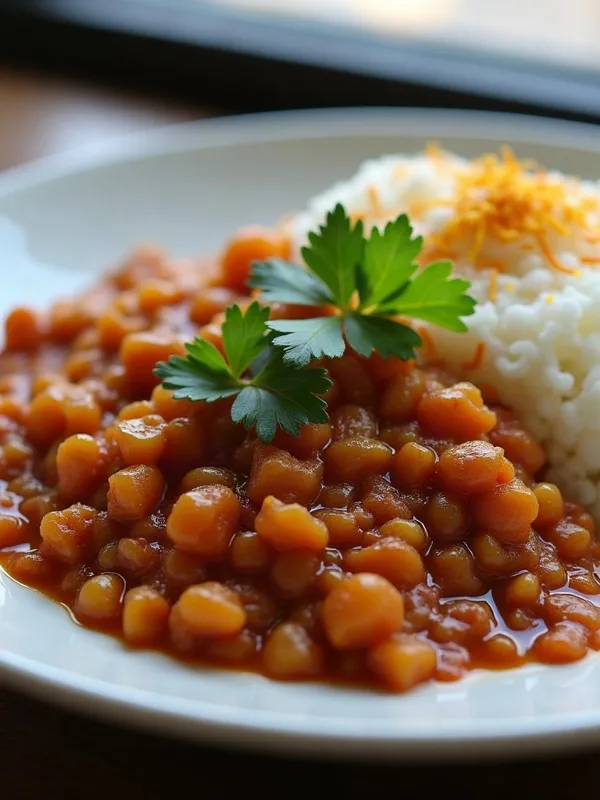 Ethiopian Red Lentil Stew with Berbere
