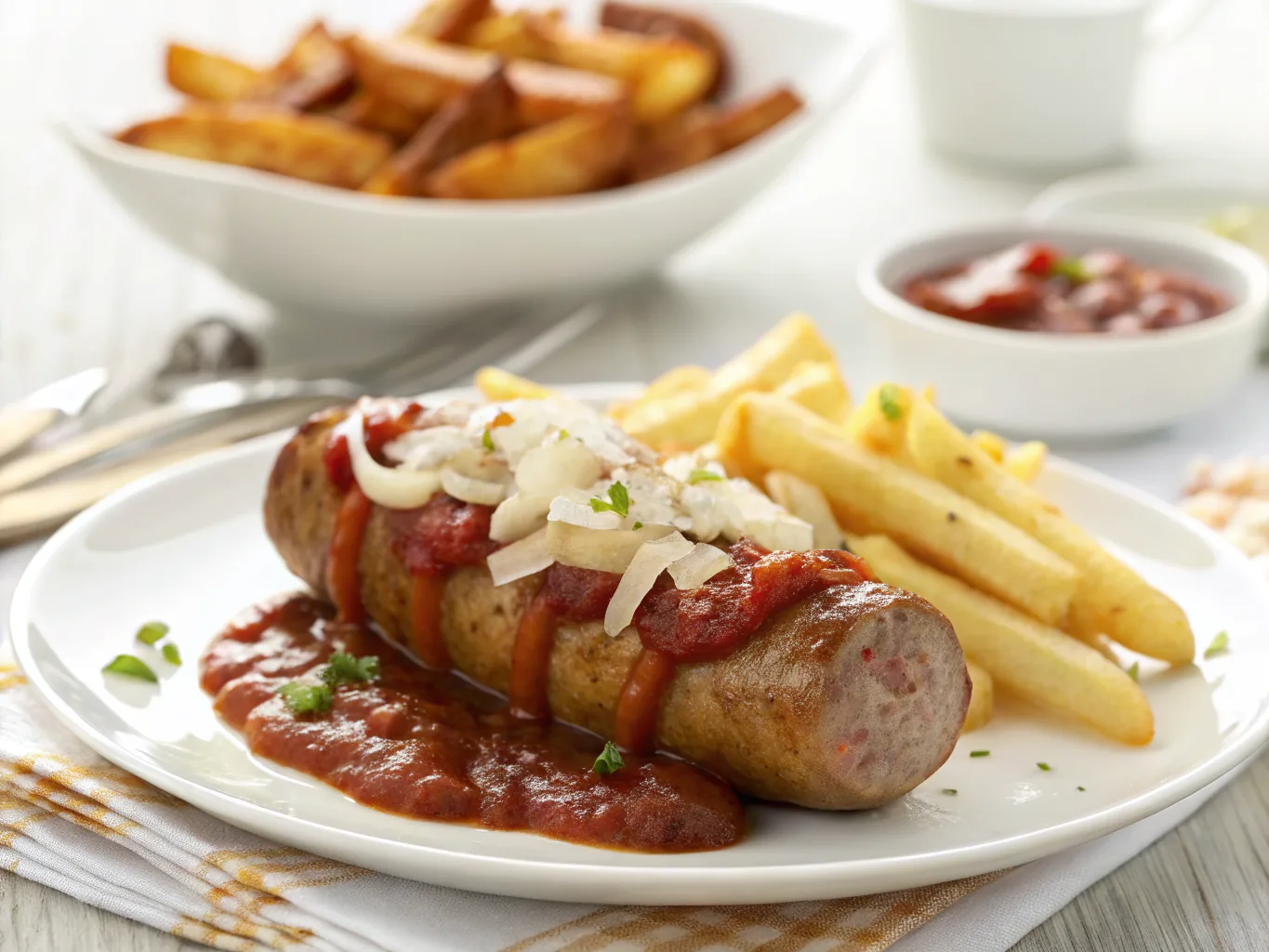 German Currywurst Berlin Street Food