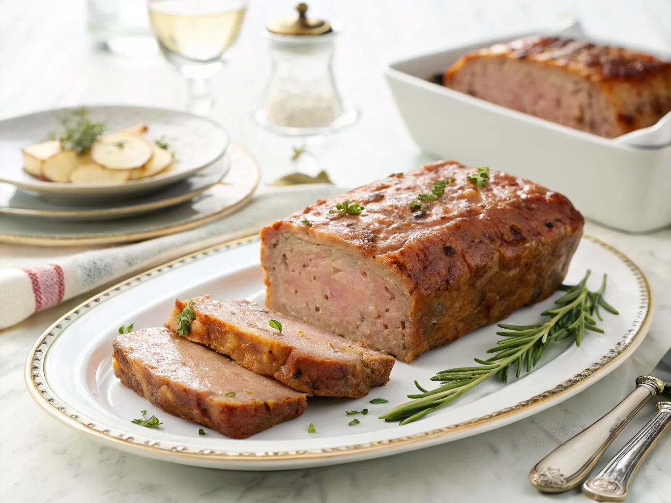German Leberkäse Meatloaf