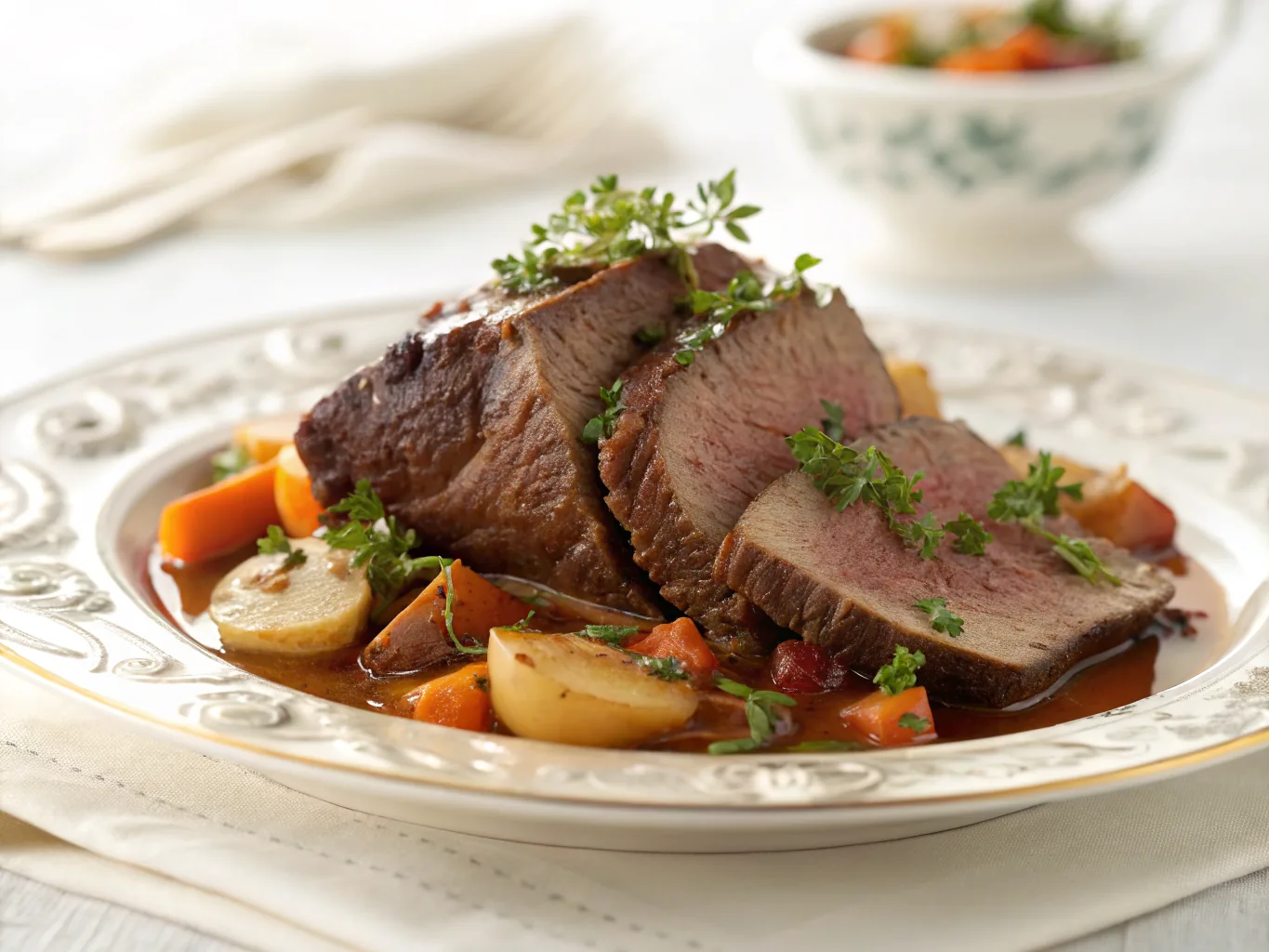 German Sauerbraten Pot Roast