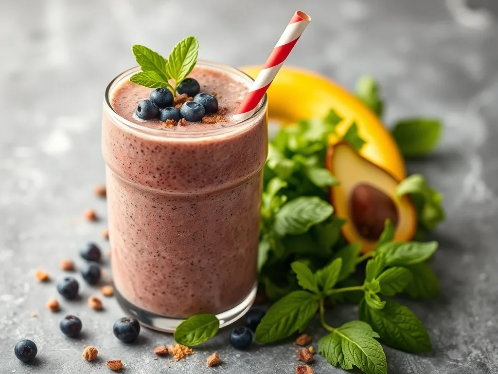 Gut Health Smoothie for Digestion and Weight Loss