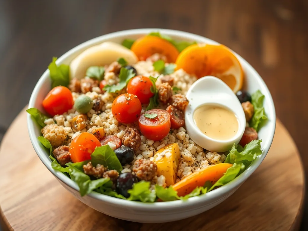 Healthy Mediterranean Bowl