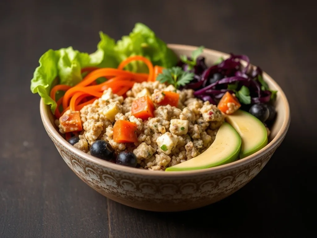 High Protein Meal Prep Bowl Under 500 Calories