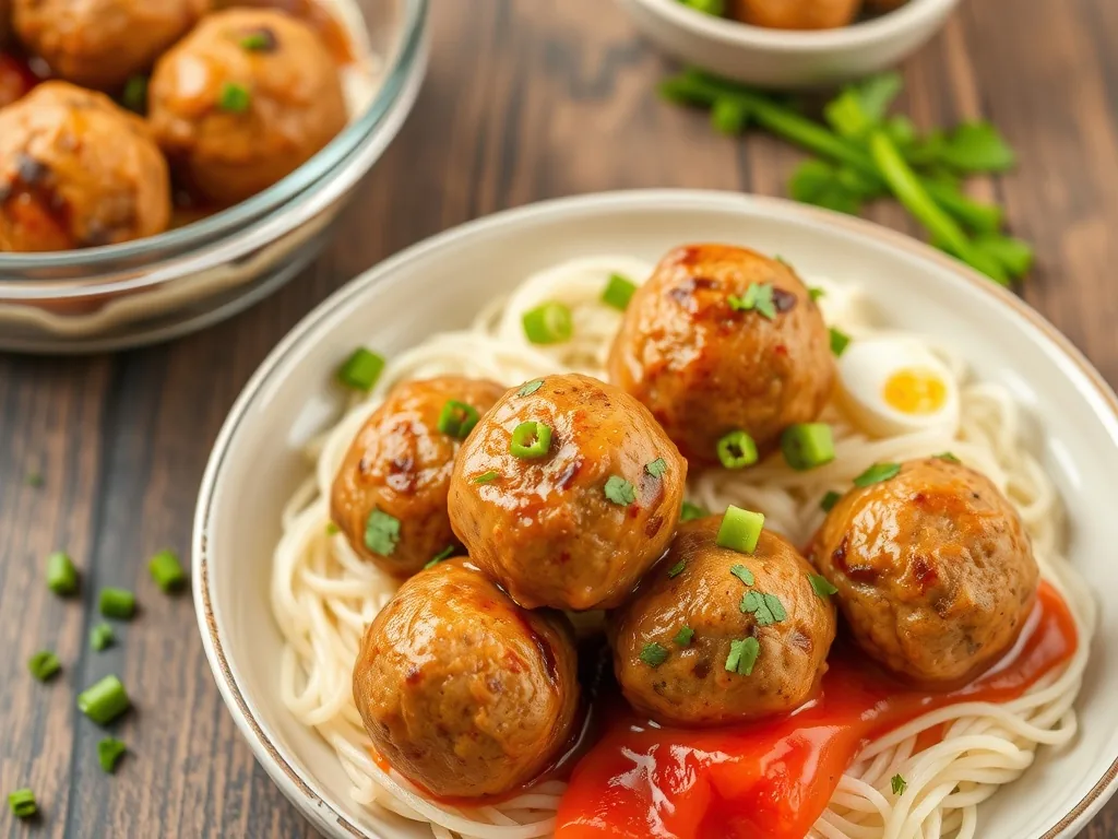 High Protein Meal Prep Turkey Meatballs