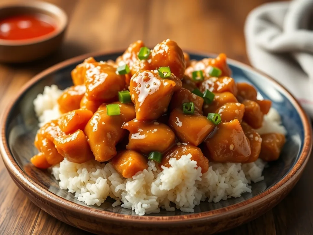 Honey Butter Chicken Korean Style