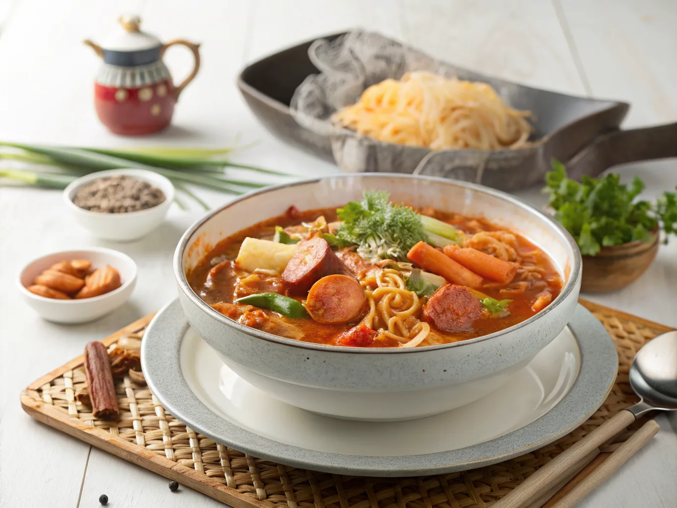 Korean Army Stew Budae Jjigae