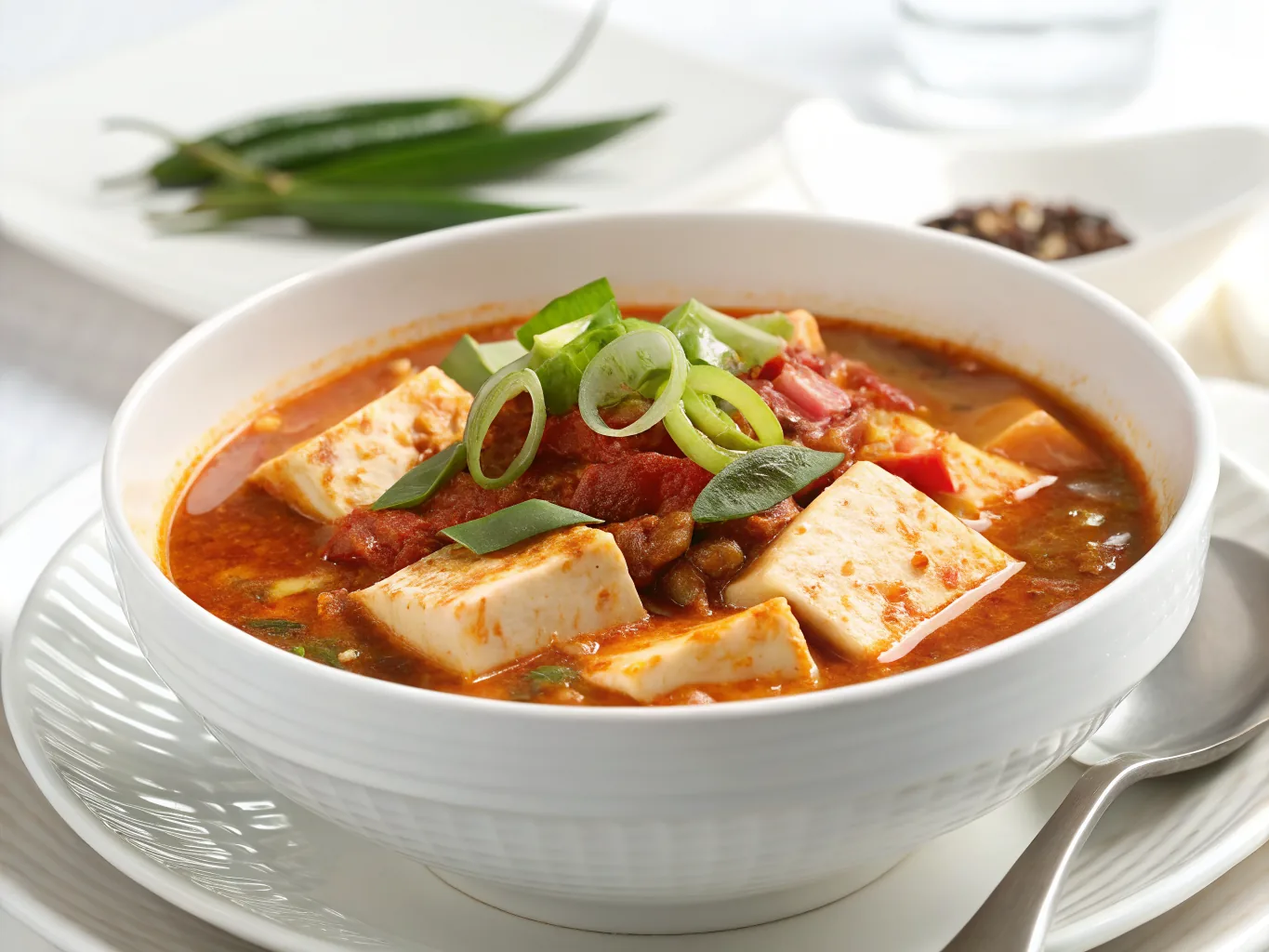 Korean Soondubu Jjigae Spicy Tofu Soup