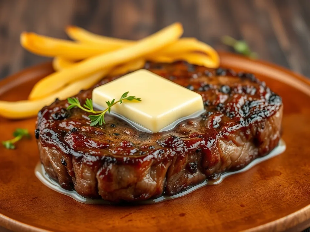 Lion Diet Ribeye with Butter