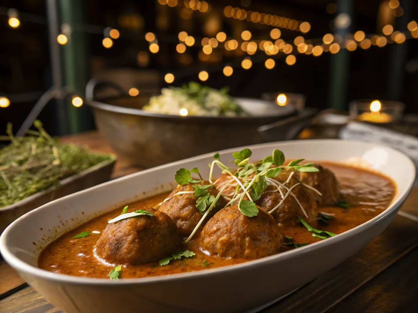 Malai Kofta in Makhani Gravy