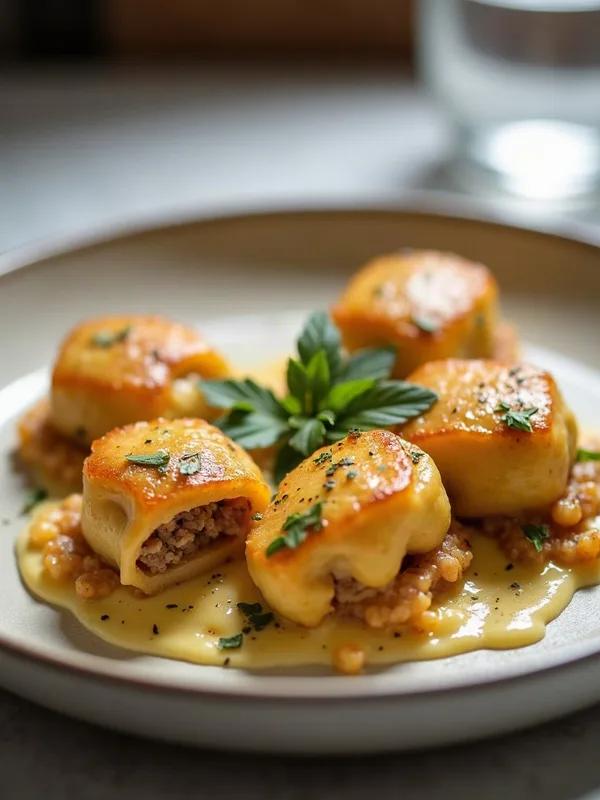 Mantı with Garlic Yogurt and Spiced Butter