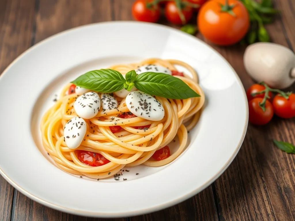 Pasta alla Caprese