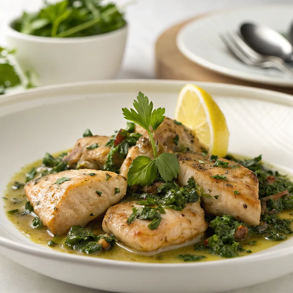 Poulet Sauté aux Herbes