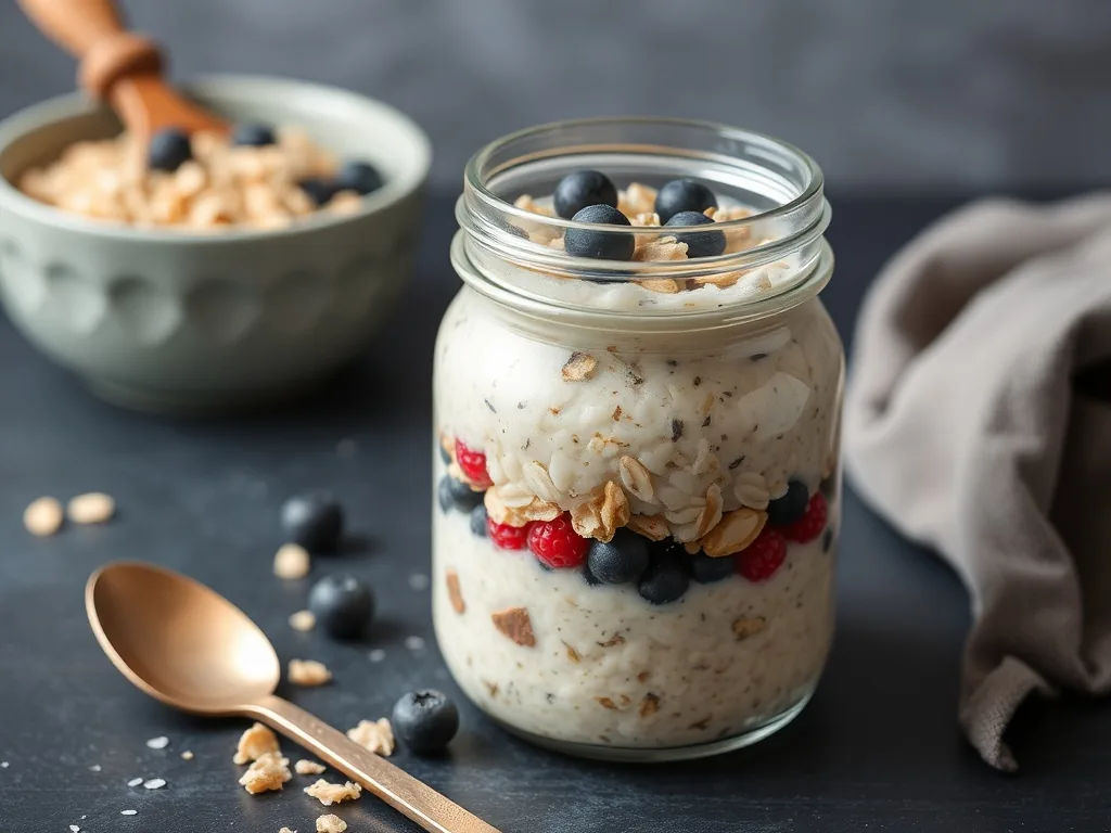 Probiotic Rich Overnight Oats