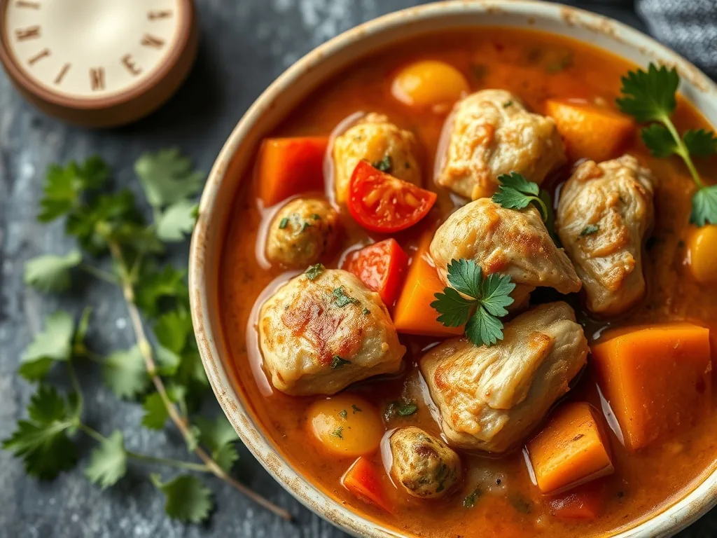 SIBO Friendly Chicken and Vegetable Stew