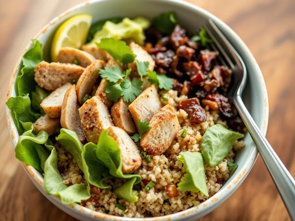 SIBO Friendly Turkey and Quinoa Bowl