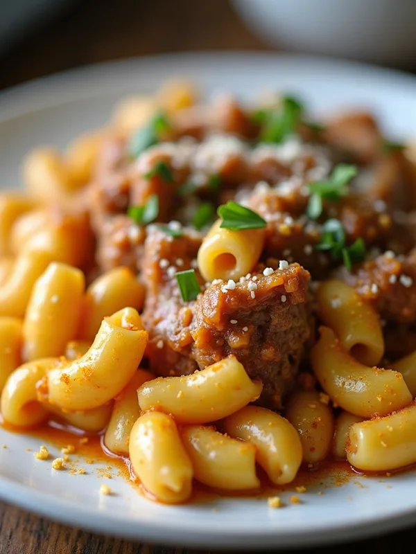 Smoky Maple-Pulled Pork Mac & Cheese