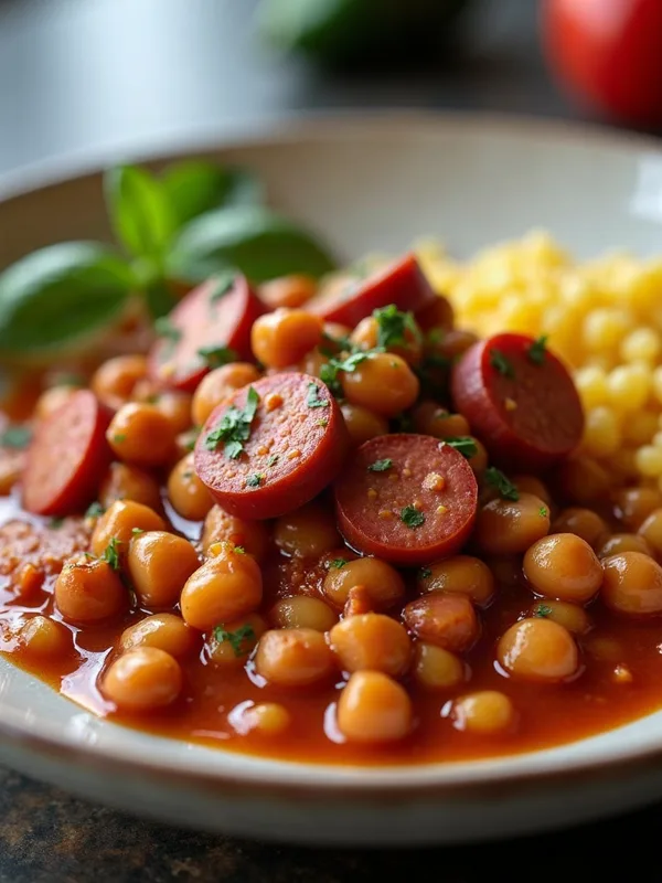 Spanish Chorizo and Chickpea Stew