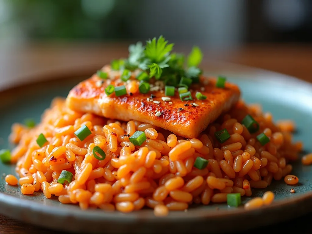 Spicy Salmon Crispy Rice