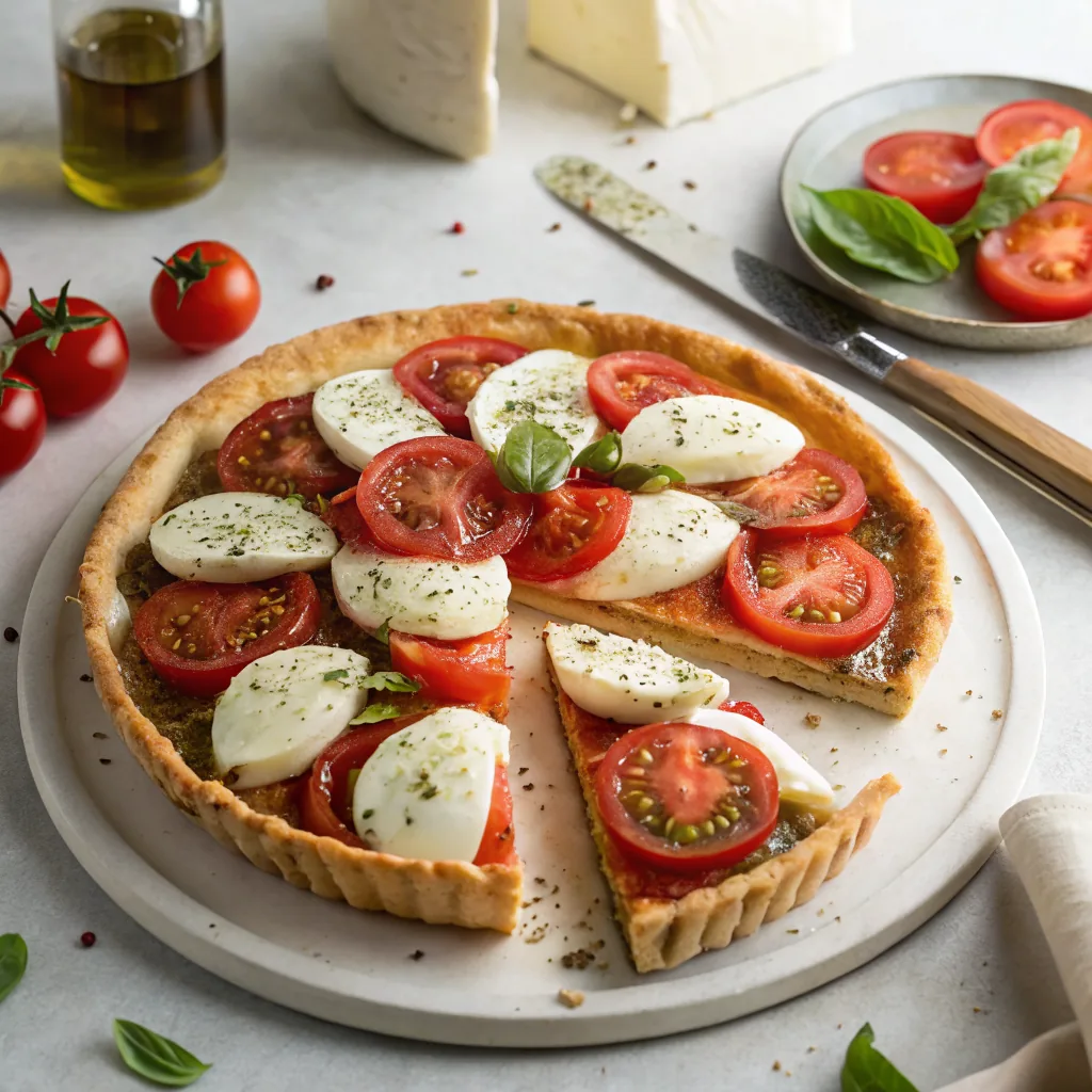 Tarte Tomate et Mozzarella