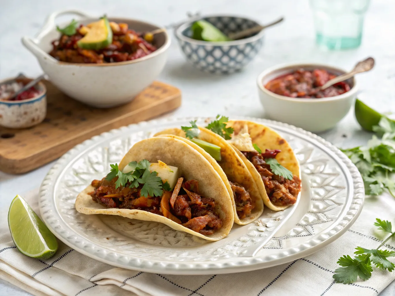 Vegan Birria Tacos with Jackfruit