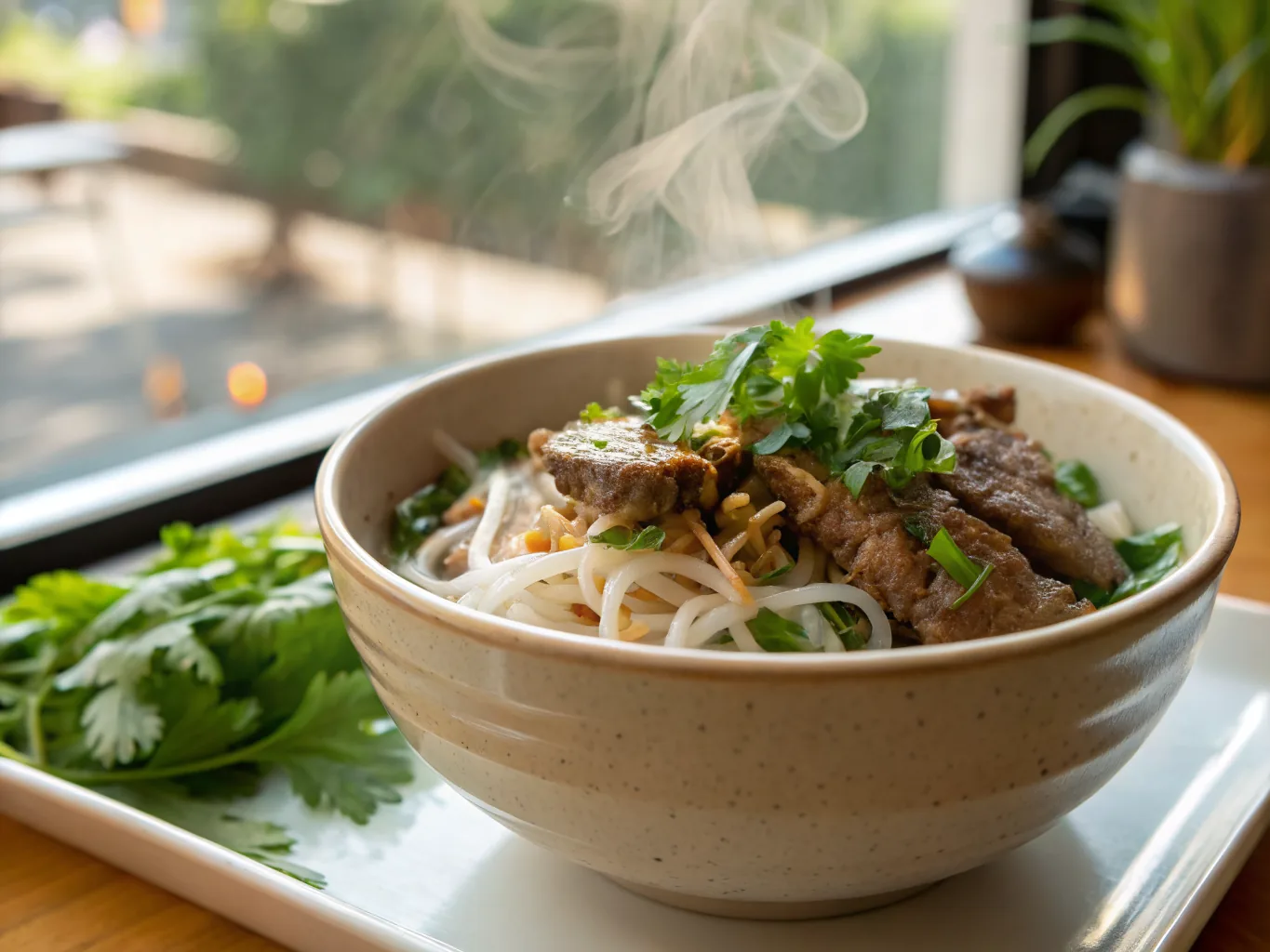 Vietnamese Lemongrass Pork Noodle Bowl (Bun Thit Nuong)