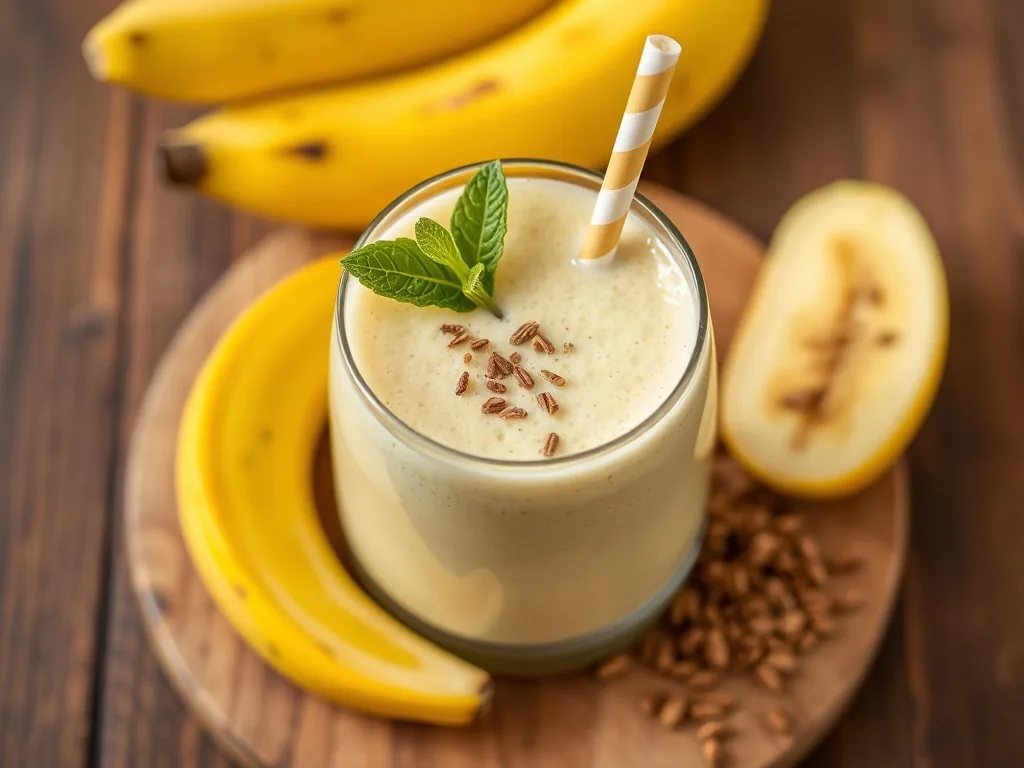 Zero Waste Banana Peel Smoothie
